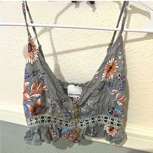 🌸Floral crop top🌸